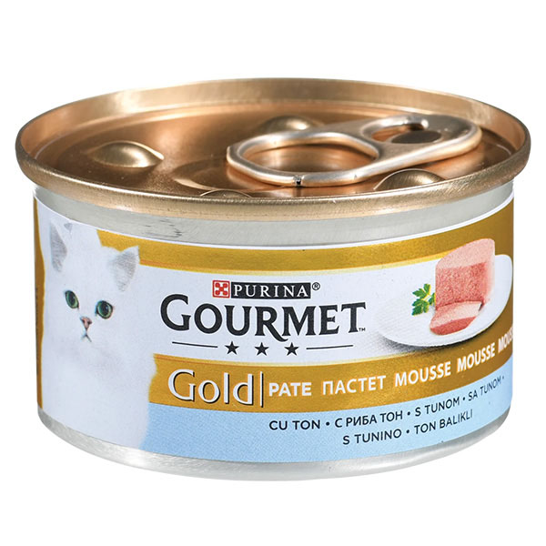 کنسرو گورمه گلد پته ماهی تن 85 گرمی Gourmet gold